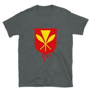 Kanaka Maoli Crest - Red *ADULT SHORT SLEEVE*