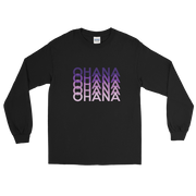 Purple Ohana Repeat *ADULT LONG SLEEVE*