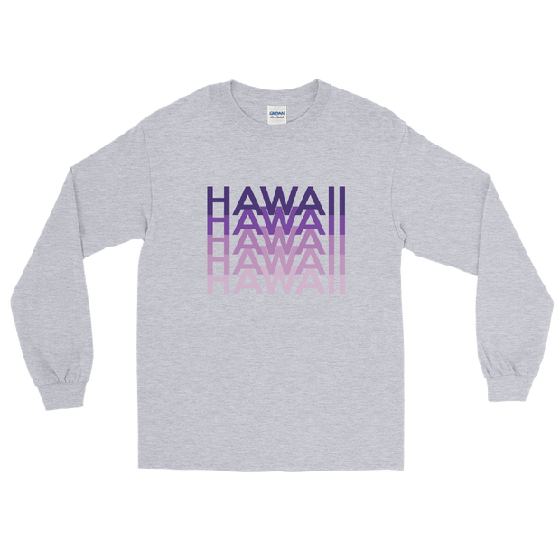 Purple Hawaii Repeat *ADULT LONG SLEEVE*