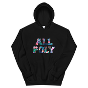 ALL POLY Floral ~ Signature *ADULT HOODIE*