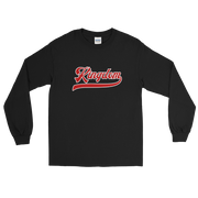 Kingdom Script ~ Red with White Border *ADULT LONG SLEEVE*