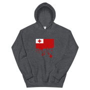 Drip Tonga - Flag Horizontal *ADULT HOODIE*