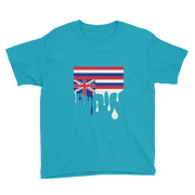 Drip Hawaii Sovereignty - Flag Horizontal *KIDS SHORT SLEEVE*