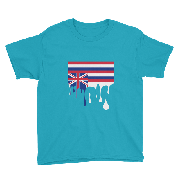 Drip Hawaii Sovereignty - Flag Horizontal *KIDS SHORT SLEEVE*