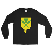 Kanaka Maoli Crest - Yellow *ADULT LONG SLEEVE*