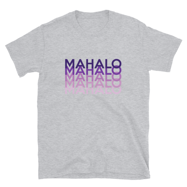 Purple Mahalo Repeat *ADULT SHORT SLEEVE*