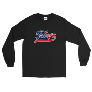 Talofa Script ~ Flag with White Border *ADULT LONG SLEEVE*