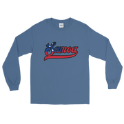 Samoa 685 - Flag with Black Border (front/back) *ADULT LONG SLEEVE*