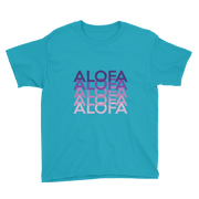 Purple Alofa Repeat *KIDS SHORT SLEEVE*