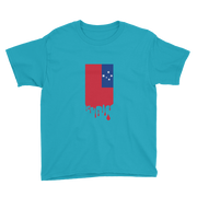 Drip Samoa - Flag Vertical *KIDS SHORT SLEEVE*