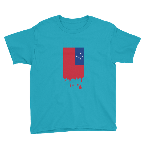 Drip Samoa - Flag Vertical *KIDS SHORT SLEEVE*