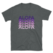 Purple Alofa Repeat *ADULT SHORT SLEEVE*