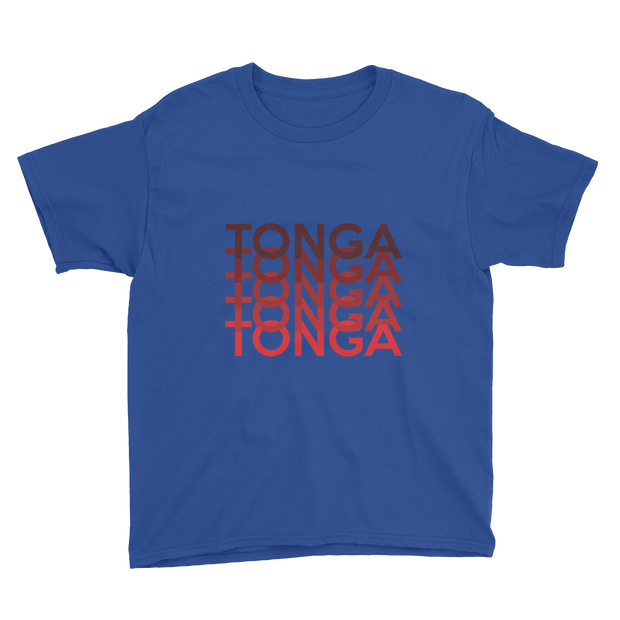 Red Tonga Repeat *KIDS SHORT SLEEVE*