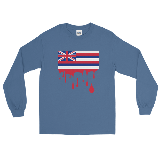 Drip Hawaii Union Jack - Flag Horizontal *ADULT LONG SLEEVE*