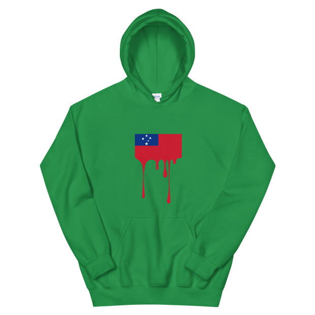 Drip Samoa - Flag Horizontal *ADULT HOODIE*