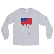 Drip Samoa - Flag Horizontal *ADULT LONG SLEEVE*