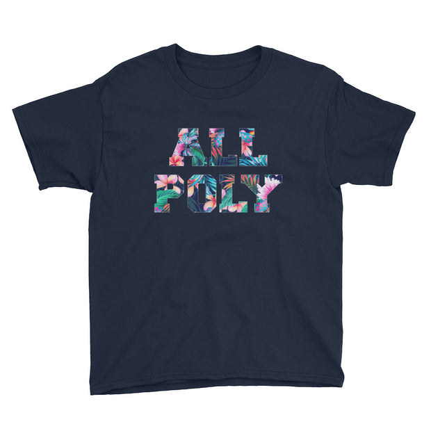 ALL POLY Floral ~ Signature  *KIDS SHORT SLEEVE*