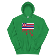 Drip Hawaii Union Jack - Flag Horizontal *ADULT HOODIE*