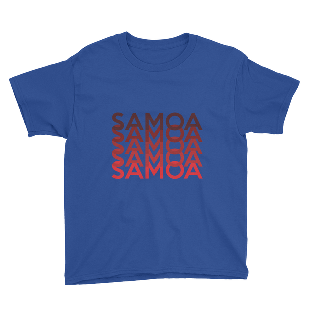 Red Samoa Repeat *KIDS SHORT SLEEVE*