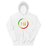 Hawaiian Islands Rings - HI - Kanaka Maoli color fade *ADULT HOODIE*