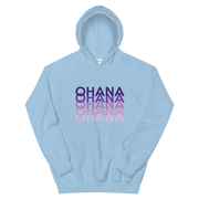 Purple Ohana Repeat *ADULT HOODIE*