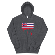 Drip Hawaii Union Jack - Flag Horizontal *ADULT HOODIE*