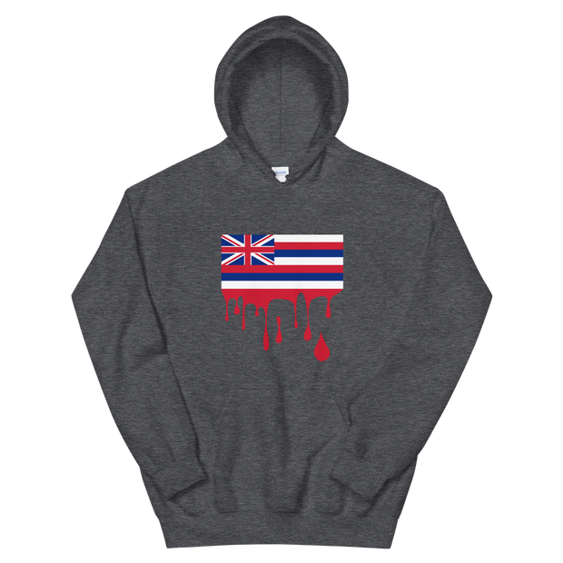 Drip Hawaii Union Jack - Flag Horizontal *ADULT HOODIE*