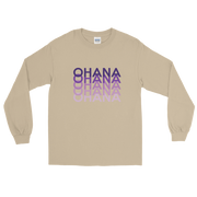 Purple Ohana Repeat *ADULT LONG SLEEVE*