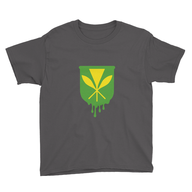 Kanaka Maoli Crest - Green *KIDS SHORT SLEEVE*