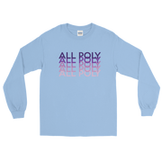 Purple All Poly Repeat *ADULT LONG SLEEVE*