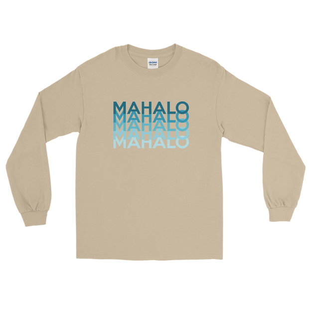 Blue Mahalo Repeat *ADULT LONG SLEEVE*