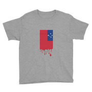 Drip Samoa - Flag Vertical *KIDS SHORT SLEEVE*