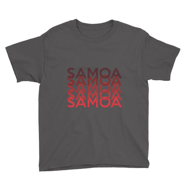 Red Samoa Repeat *KIDS SHORT SLEEVE*