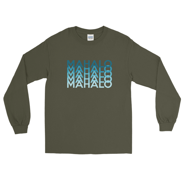 Blue Mahalo Repeat *ADULT LONG SLEEVE*