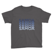 Blue Samoa Repeat *KIDS SHORT SLEEVE*