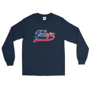 Talofa Script ~ Flag with White Border *ADULT LONG SLEEVE*