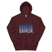 Blue Samoa Repeat *ADULT HOODIE*