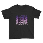 Purple Alofa Repeat *KIDS SHORT SLEEVE*