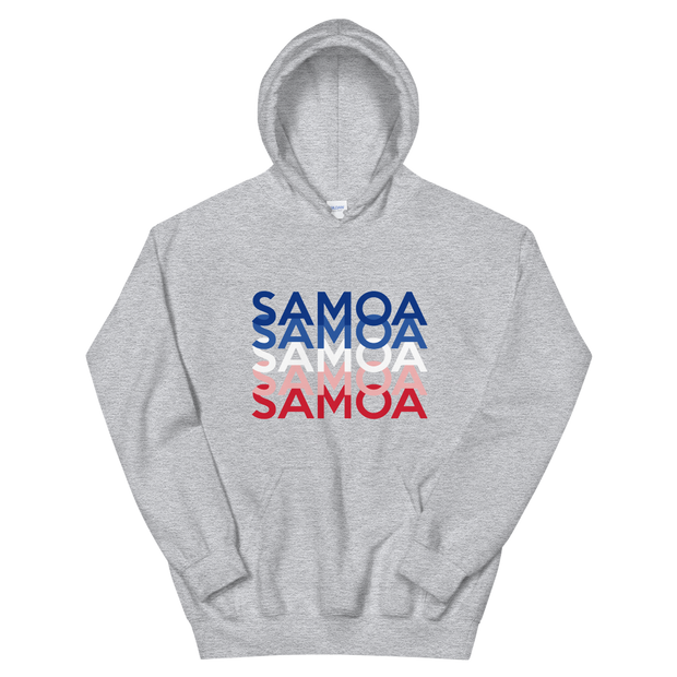 Red, White, and Blue Samoa Repeat *ADULT HOODIE*