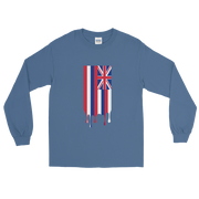 Drip Hawaii Union Jack - Flag Vertical *ADULT LONG SLEEVE*