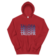 Blue Talofa Repeat *ADULT HOODIE*