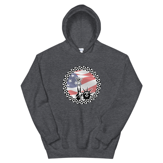 Shaka of Liberty - Stars and Stripes *ADULT HOODIE*