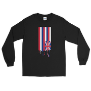 Drip Hawaii Sovereignty - Flag Vertical *ADULT LONG SLEEVE*