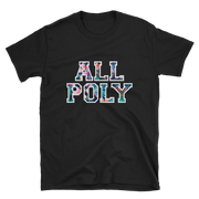 ALL POLY Floral ~ Collegiate *ADULT SHORT SLEEVE*