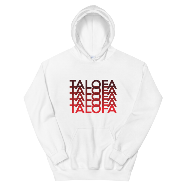 Red Talofa Repeat *ADULT HOODIE*