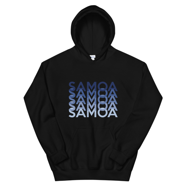 Blue Samoa Repeat *ADULT HOODIE*