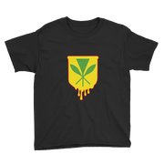 Kanaka Maoli Crest - Yellow with Red Border *KIDS SHORT SLEEVE*