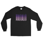 Purple Mahalo Repeat *ADULT LONG SLEEVE*