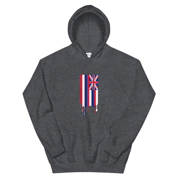 Drip Hawaii Union Jack - Flag Vertical *ADULT HOODIE*