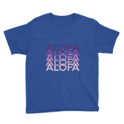 Purple Alofa Repeat *KIDS SHORT SLEEVE*